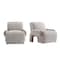Manhattan Comfort Verandah Accent Chairs in Beige, 2PK 2-AC069-BE - alternate 3